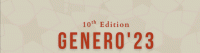 Genero 2023 Techno Cultural Fest Poster